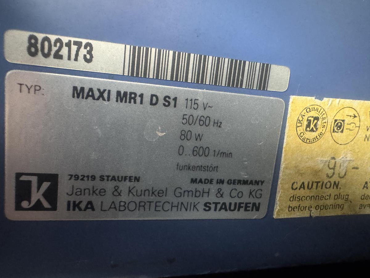 Used IKA MAXI MR1 Digital