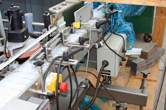 Used Modular Packaging Quadrel Q-10 Wrap-around Labeler