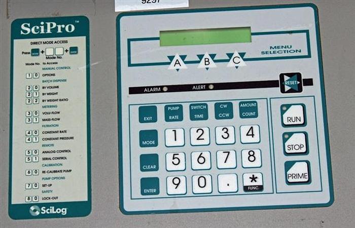 Used Watson Marlow Pump on S.S. Cart