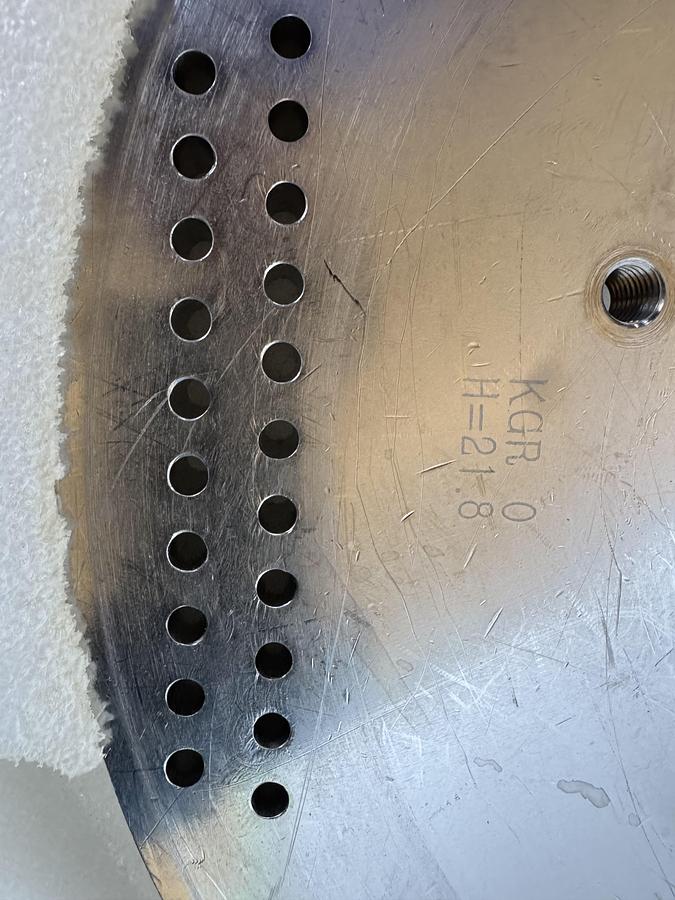 Used Bosch Dosing Discs 3005, Size 0, 21.8mm