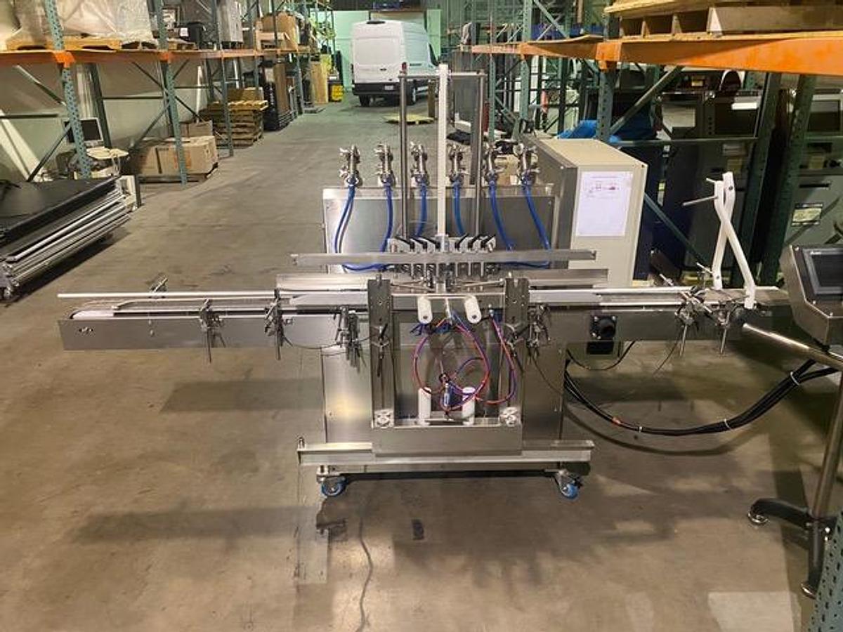Used Filler, Accutek AVF 6-8 Filling System