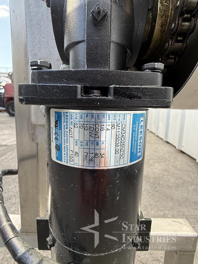 Used 48" X 4" SS Conveyor