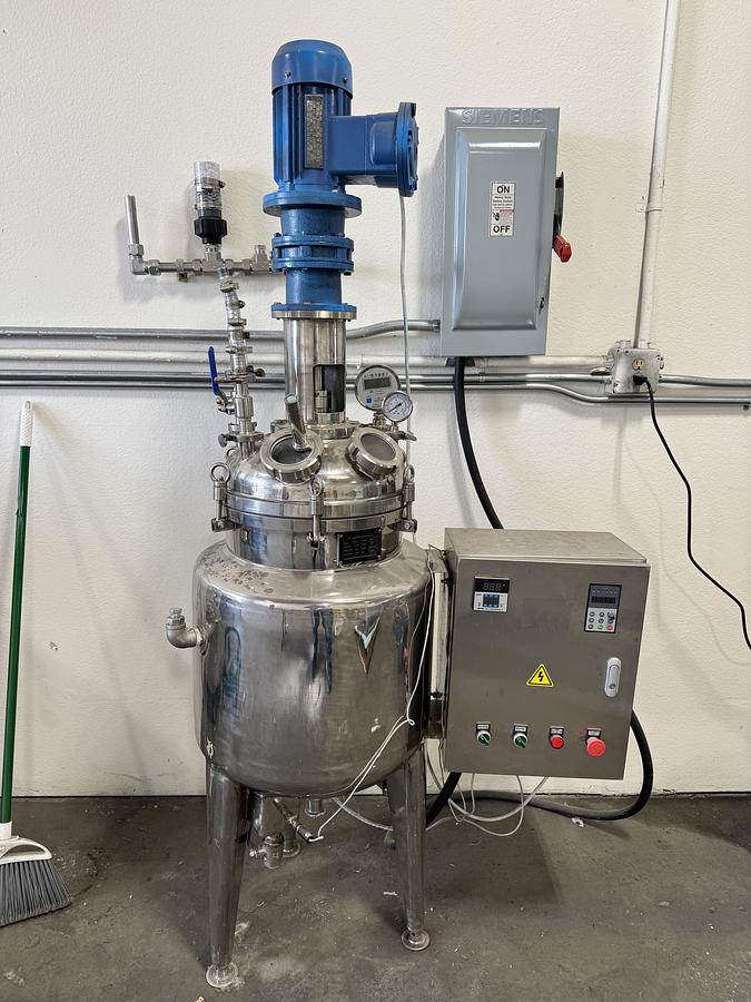 Used Reactor, 60L Jacketed Stainless Steel, SS-60L