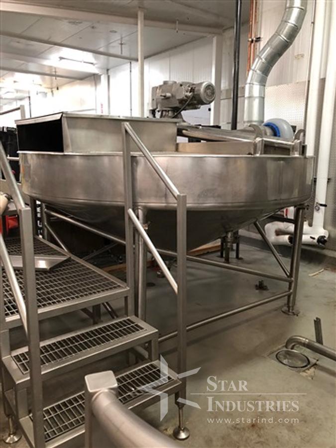 Used Mueller Jacketed Sweep Tank