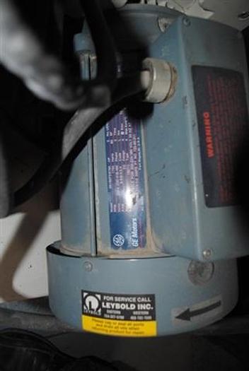 Used Leybold vacuum pump with model D40B