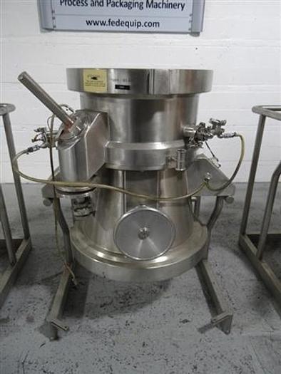 Used Parts for Glatt GPCG-30 Fluid Bed Dryer, serial 7090