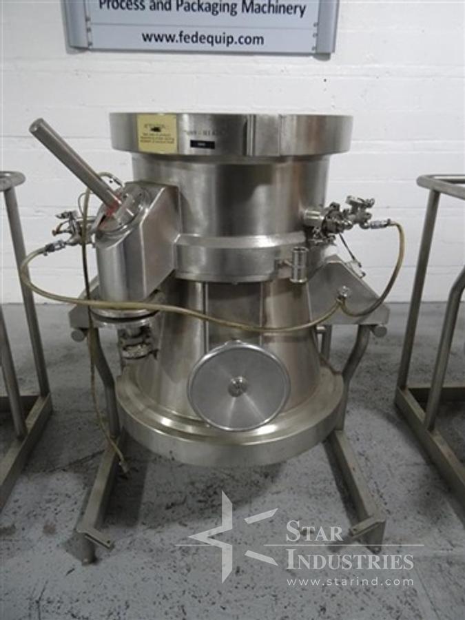 Used Parts for Glatt GPCG-30 Fluid Bed Dryer, serial 7090