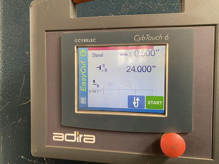 Used Adira GH001340 H.D. CNC Shear