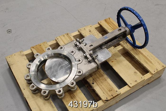Used Velan 10" Hand Operated Knife Gate Valve #43197