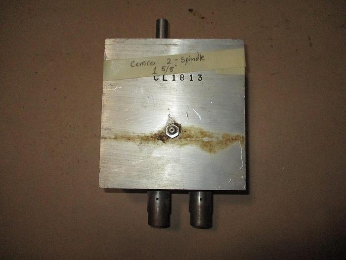 Used CEMCO 2-SPINDLE BORING HEAD