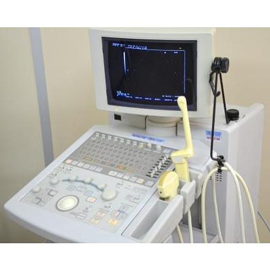 Used ECHOGRAPHE HITACHI EUB 525 COULEUR DOPPLER AVEC 2 SONDES