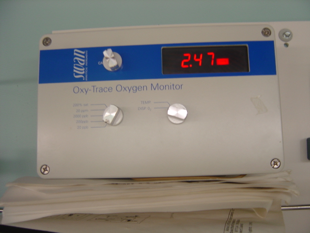 Used Swan  Low Level Oxygen Analyzer and Oxygen Generator