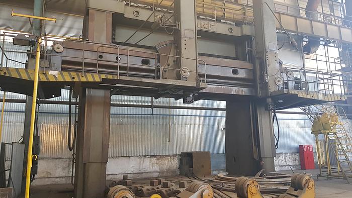 Used 1980 Double Column Vertical Turning Lathe 6300mm dia C5263
