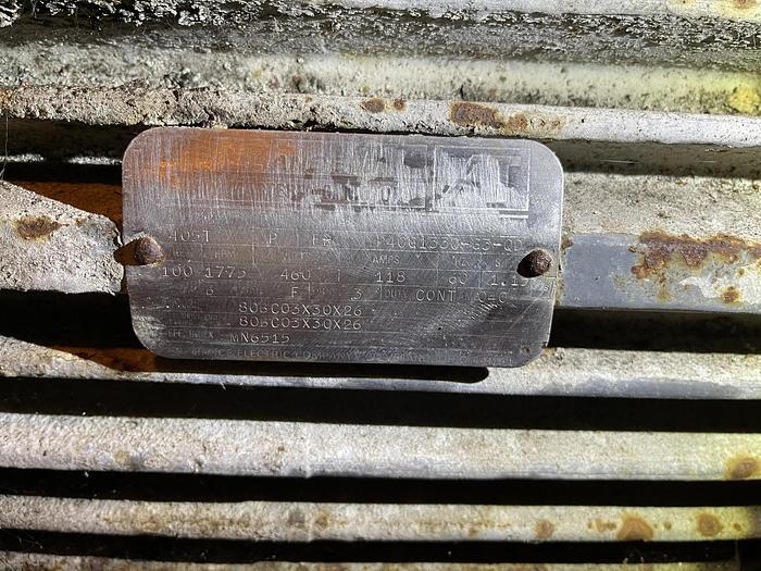 Used GOULDS 3175XLT 8X10-13 CENTRIFUGAL PUMP DI/ 316 S/S