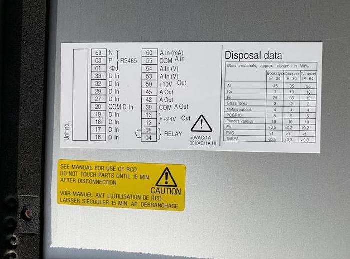 Used 17,3 kva Danfoss vlt 6000 HVAC