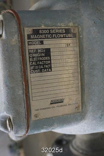 Used Foxboro 8302-SABA-TSJ-GFGZ 2" Magnetic Flow Tube #32025