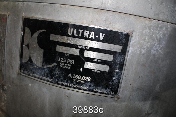 Used Black Clawson UV300 Pressure Screen Housing #39883