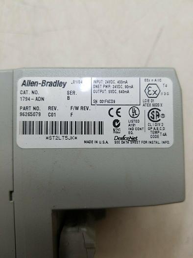 Used ALLEN BRADLEY 1794-ADN