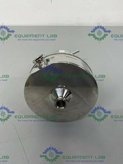 Used Steriflow 95 Stainless Steel Pressure Regulator w/ 3/4" Sanitary Fittings