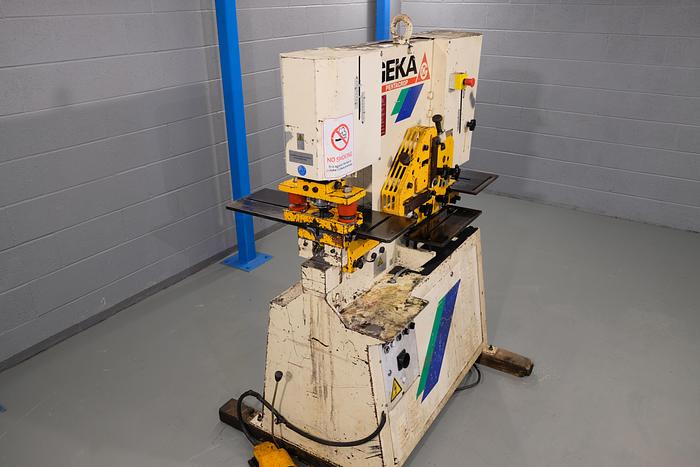 Used Geka HYDRACROP HYD -50 Ton 2 Cylinder steelworker