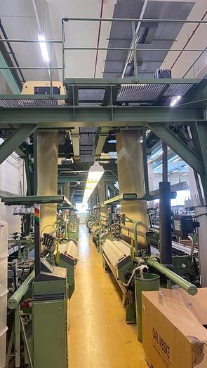 Gebraucht 12 gebr. Dornier Greifer-Jacqaurd-Webmaschinen, HTV 8/J, AT2 Dialog Panel