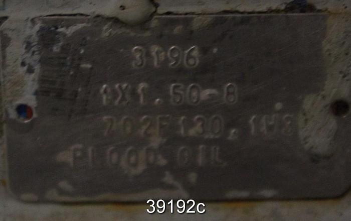Used Goulds 3196 1x1.5x8, with 15 HP Motor #39192
