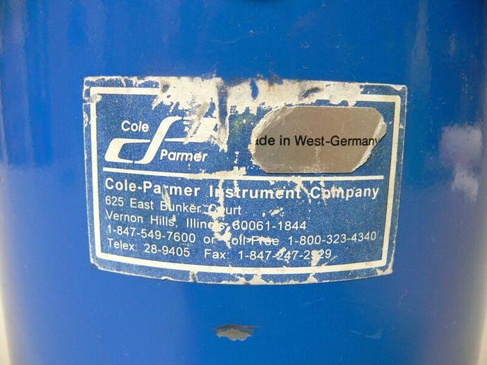 Used Cole Parmer Isotherm 2 Liter Transportable Dewar Flask