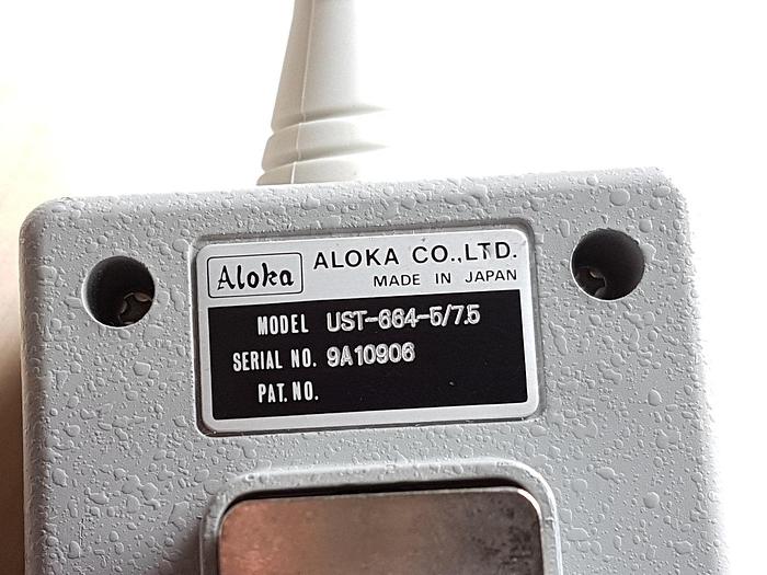 Gebraucht Aloka Ultraschall Transrektale Sonde UST-664-5-7.5 Endorektal