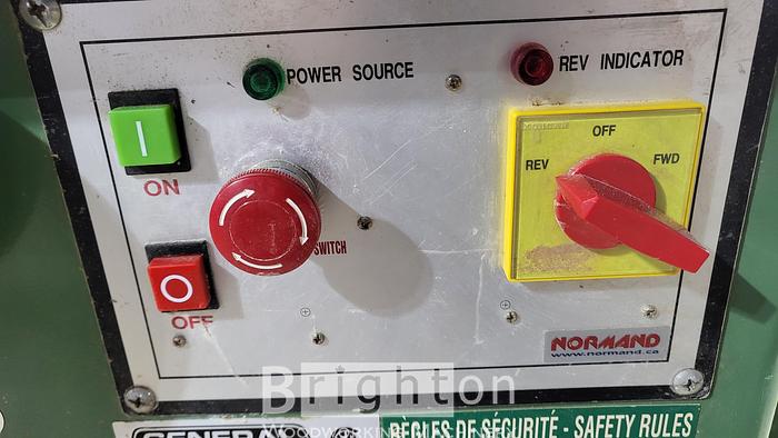 Used 2010 General International 40-400M3 5HP Used Shaper #BM2317