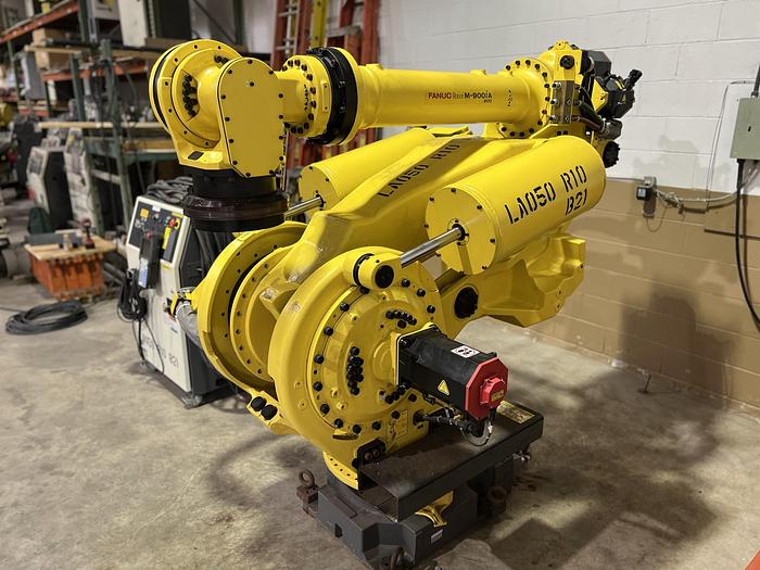 Used FANUC M900iA/600 WITH R30iA CONTROLLER, CLEANED AND TESTED, ONLY 5,168 HOURS