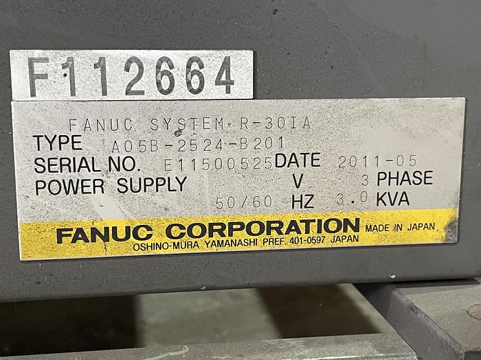 Used FANUC ARCMATE 120iC/10L MIG WELDING CELL WITH 2 AXIS 10' LONG DROP CENTER TRUNNION W/ROTARY CNC TABLE
