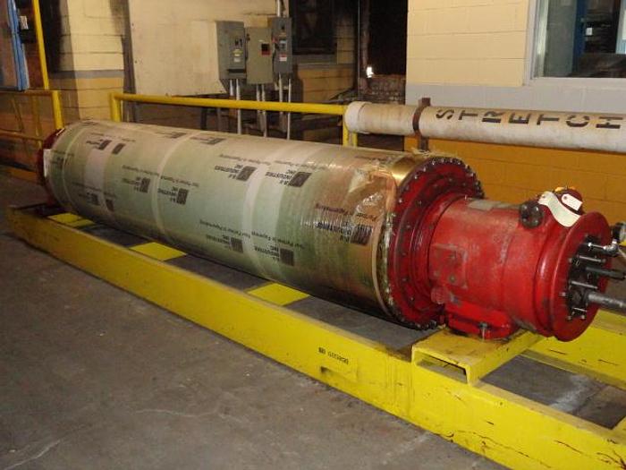 Used SUCTION DRUM ROLL 30" (762MM) DIA X 124" (3150MM) FACE, 114" (2896MM) D.F. BRONZE REBUILT BELOIT