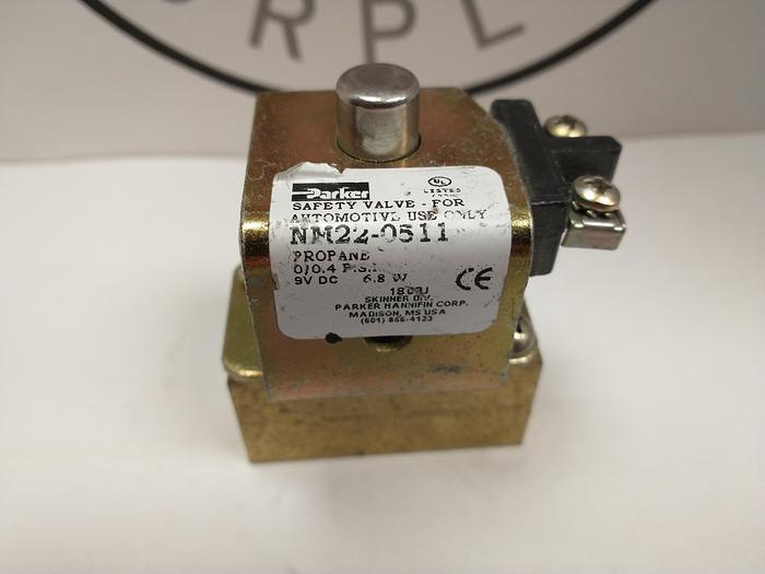 Used PARKER NM22-0511 9-16 Volt electric propane shutoff valve GH201