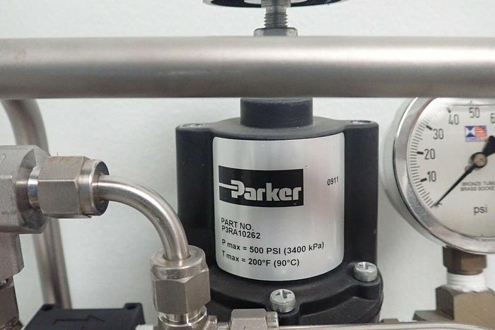 Used MaxPro High Pressure Power Pack Model MTPP06-W-PP72-1G-SG-TDG-V-RD