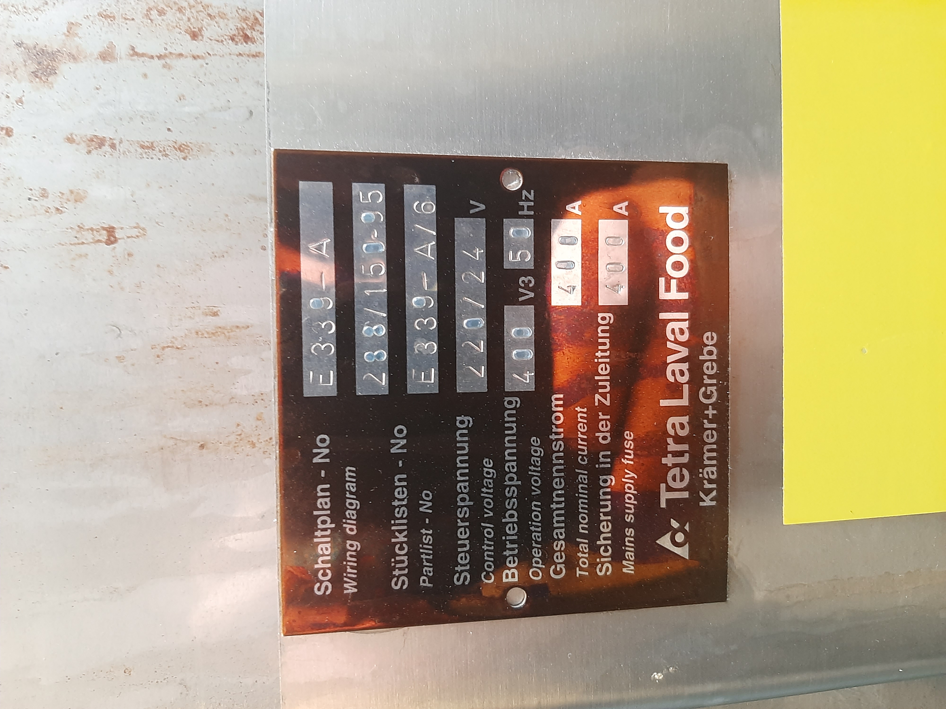 Begagnad Krämer Grebe Hack 500liter Renoverad -2014