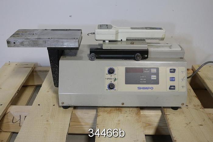 Used Shimpo FGS-5OX-H Digital Force Gauge and Test Stand #34466