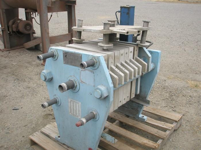 Used Filter, P&F, 18" X 18", PPL, (7) Plates, Shriver, #C735822