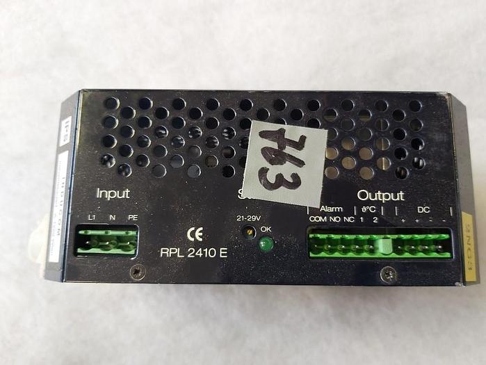 Gebraucht Transformator, 220V -> 24V/DC 10A, RPL 2410 E, Inducom,  gebraucht