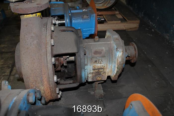 Used Goulds 3196 Pump, 3196Mtx, 2X3X13, Ductile Iron Casing #16893