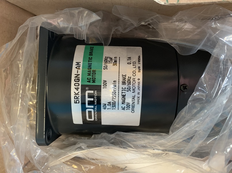 Used Oriental Motor AC Magnetic Brake Motor 5RK40GN-AM