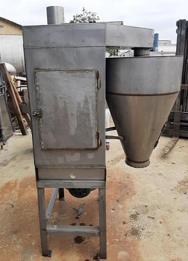 Used Dust Collector, Baghouse, 34 SF, S/st, 2 HP #S743809