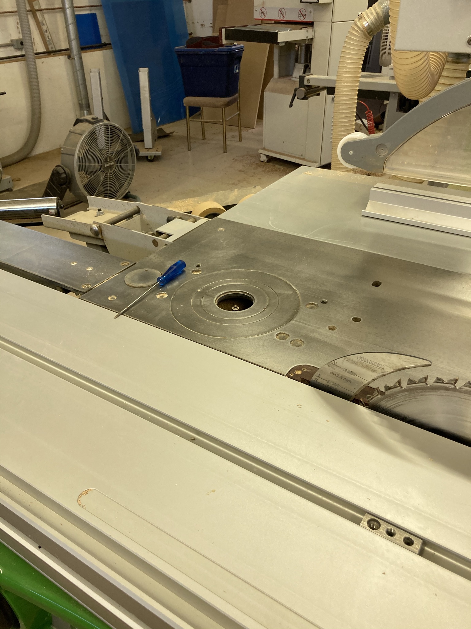 Used Felder KF700S Sliding Table Saw