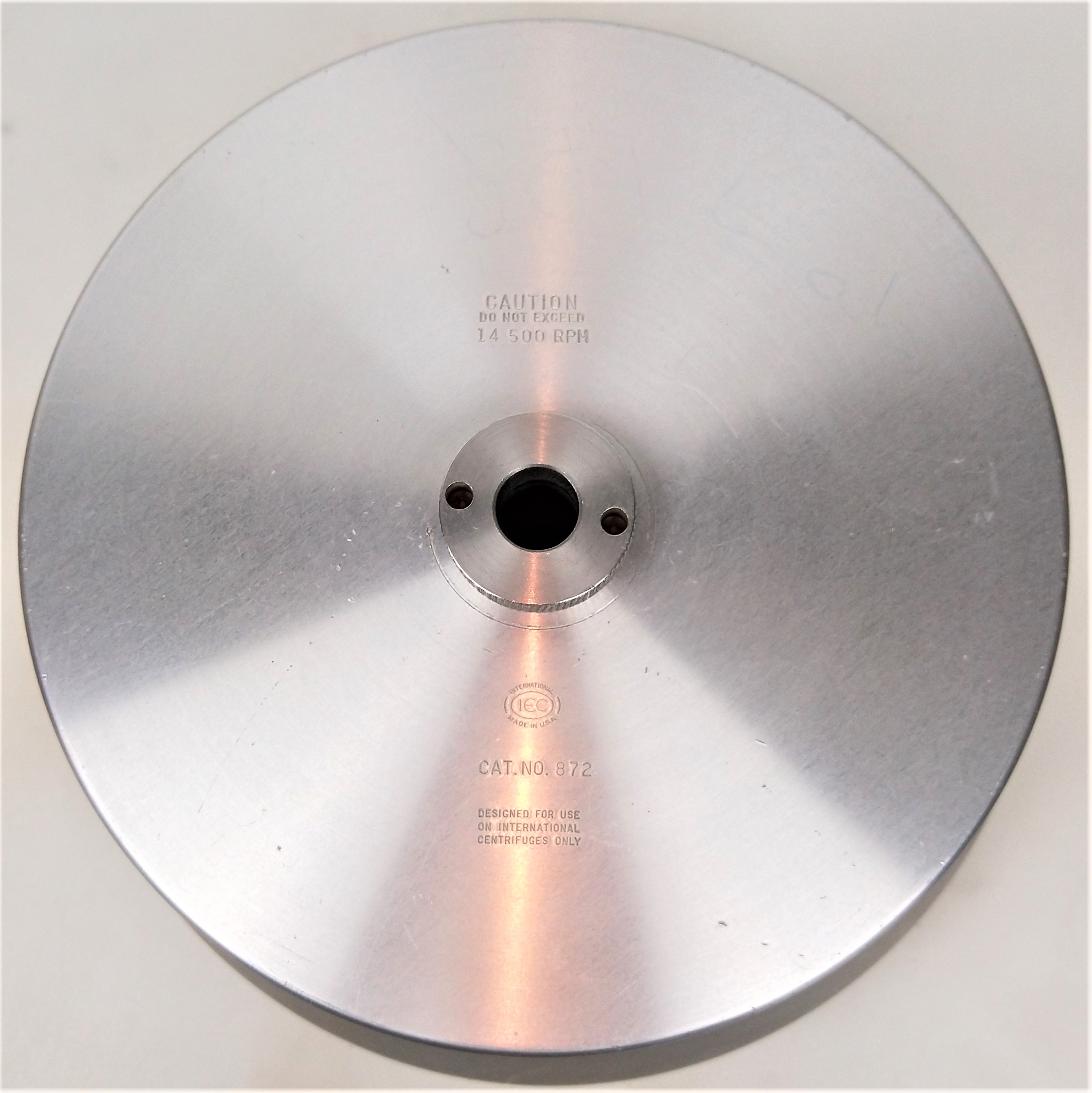 Used IEC 872 Fixed-Angle Rotor - 6 x 500mL