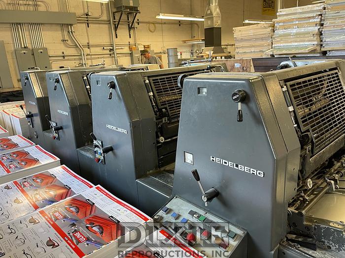 Used 1990 Heidelberg GTOVP 52