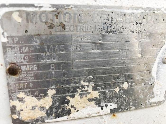 Used 72 in. SWECO VIBRO-ENERGY SEPARATOR – S/S – 1 DECK (#9328)