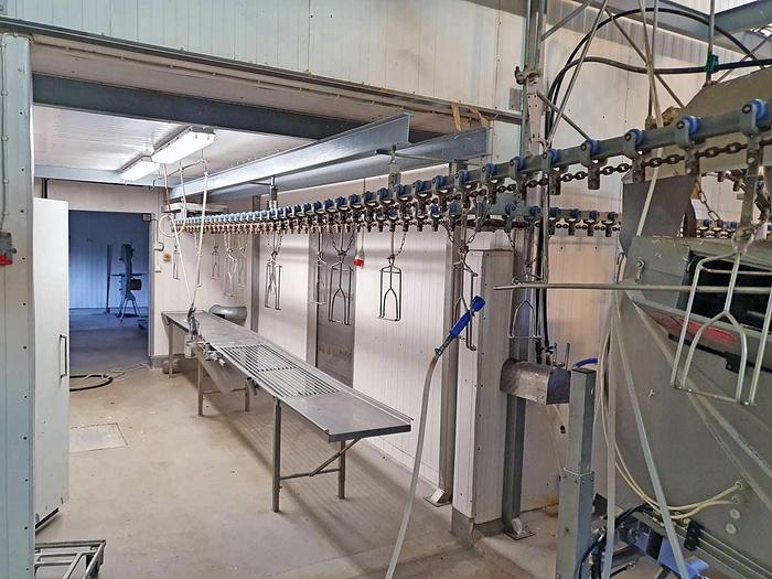 Used 2009 justus.jahn@chicagowood.fi Complete slaughtering and BAYLE plucking plant for turkeys (poultry)