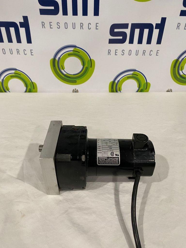 Used Bodine Gearmotor 24A2BEPM-D3 + Mounting Bracket