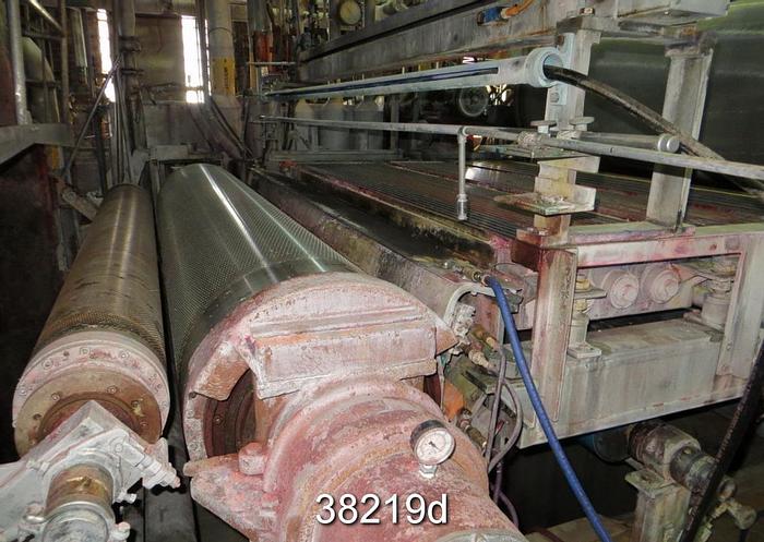 Used Mcfab Cantilevered Fourdrinier, 36' Forming Length #38219