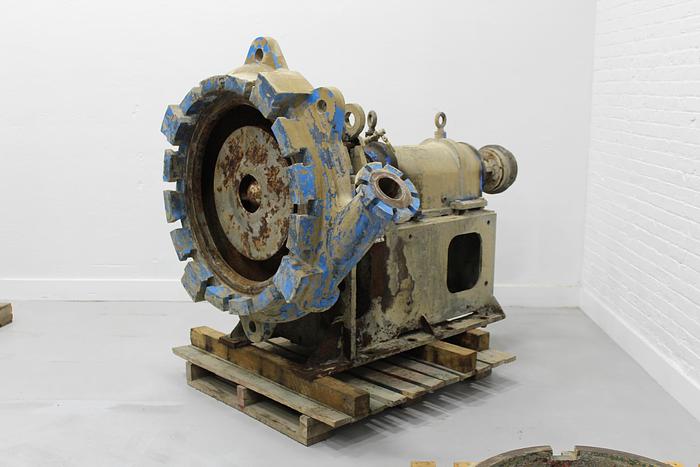Used Goulds 5500 4x6x29 Pump, Iron Casing, 4-Vane Single 22.875" Impeller #43806
