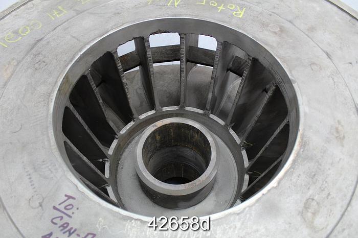 Used Nash CL 6000 Stainless Steel Vacuum Pump Rotor #42658